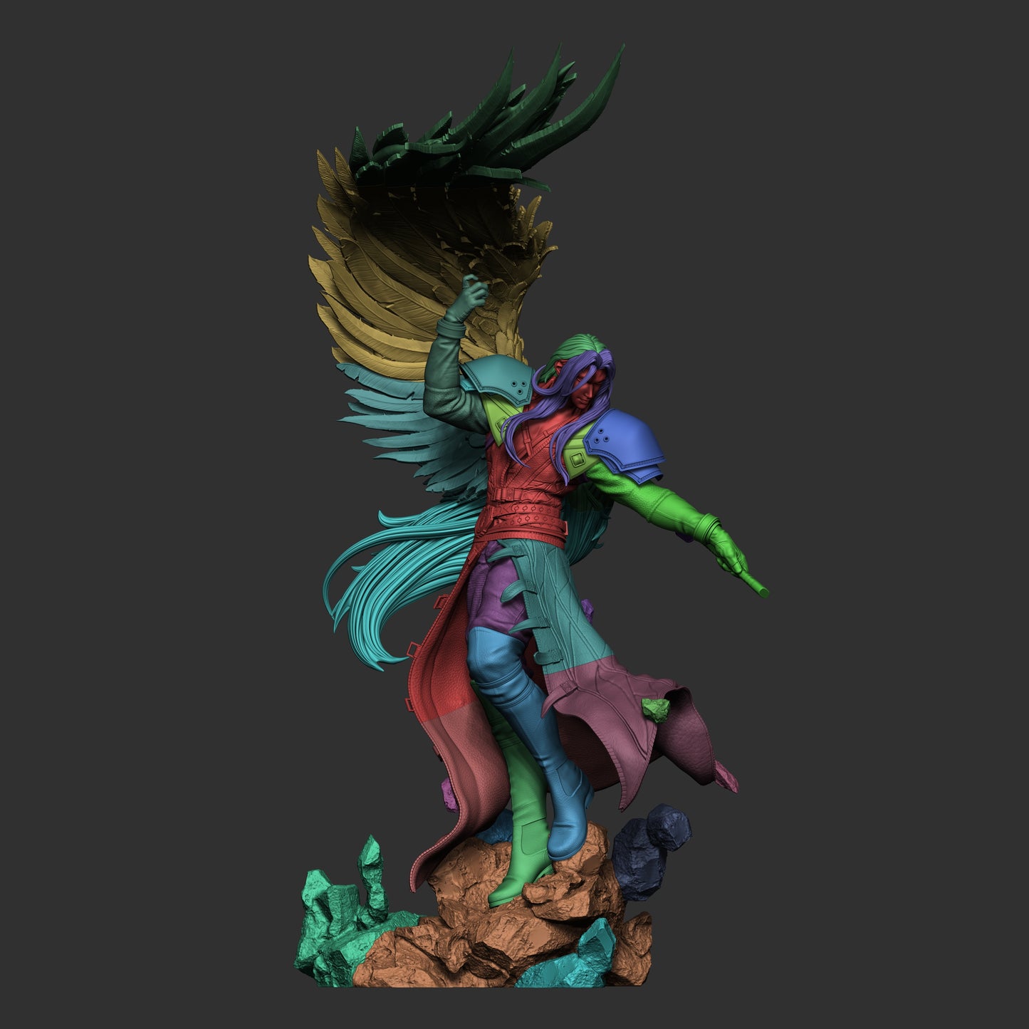 Sephiroth Resin Art - MTO (Design by CA3D)