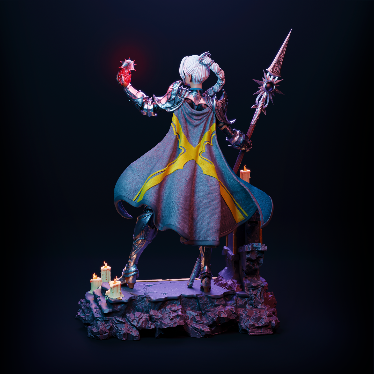 Shadowheart Baldur's Gate 3 Resin Art - MTO (Design by CA3D)
