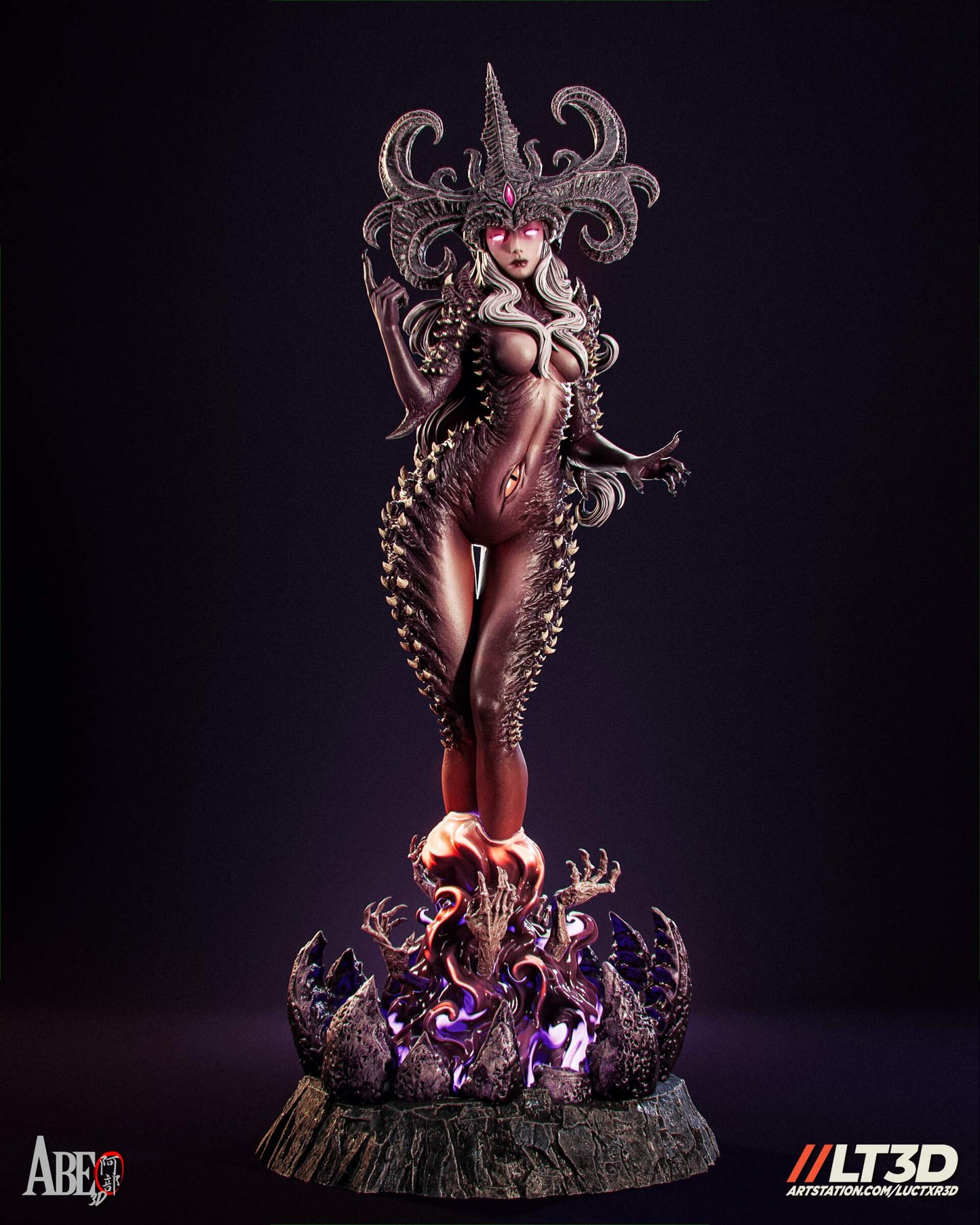 Shael'ness Resin Fan Art MTO (Design by Abe3D)