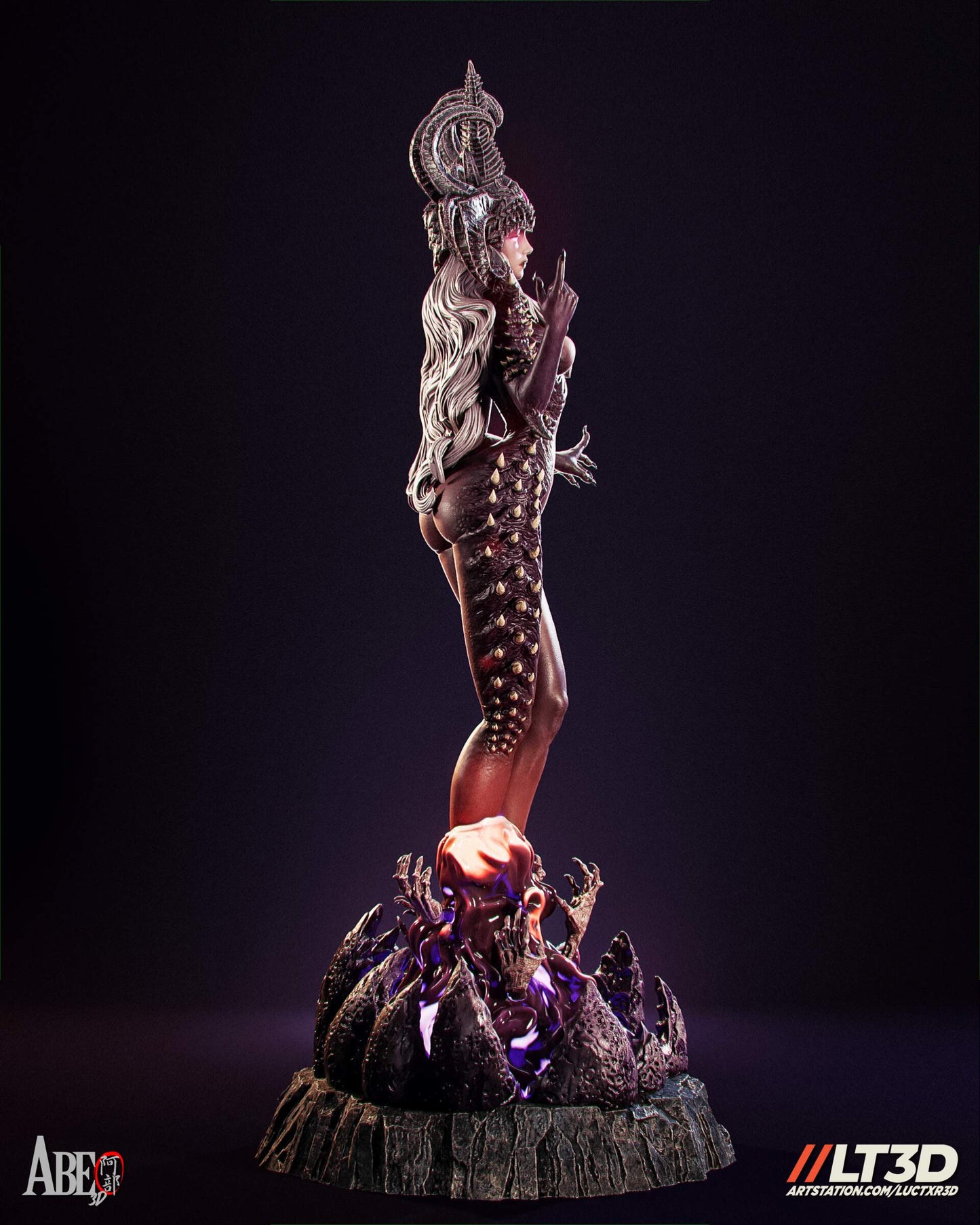 Shael'ness Resin Fan Art MTO (Design by Abe3D)