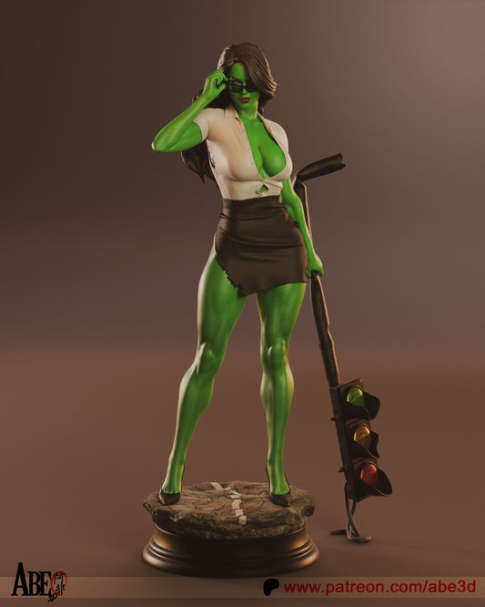 She-Hulk Resin Fan Art - MTO (Design by Abe3D)