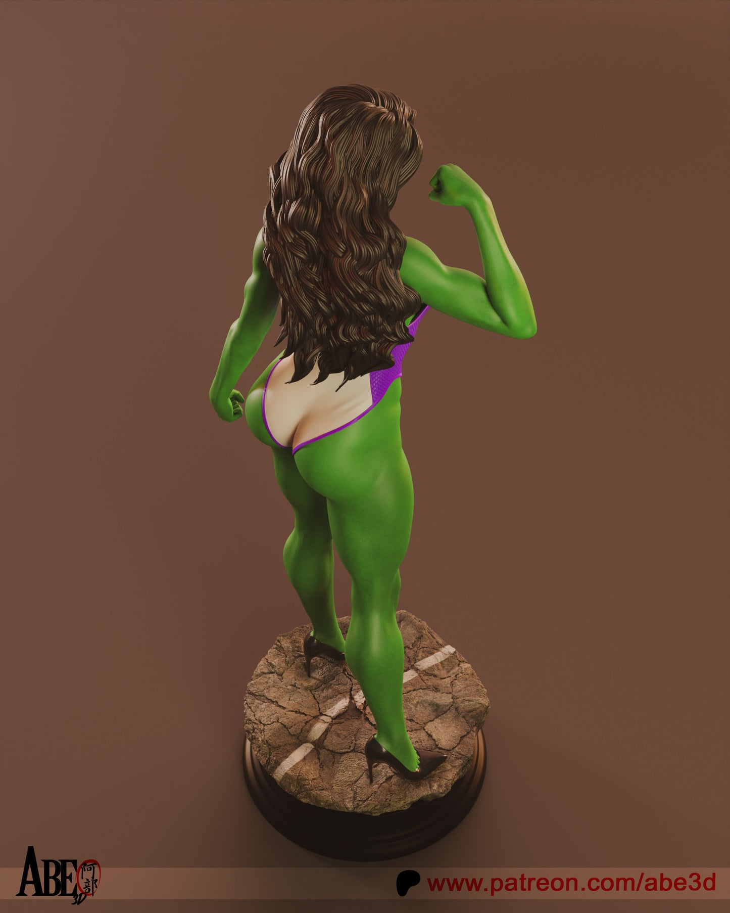 She-Hulk Resin Fan Art - MTO (Design by Abe3D)