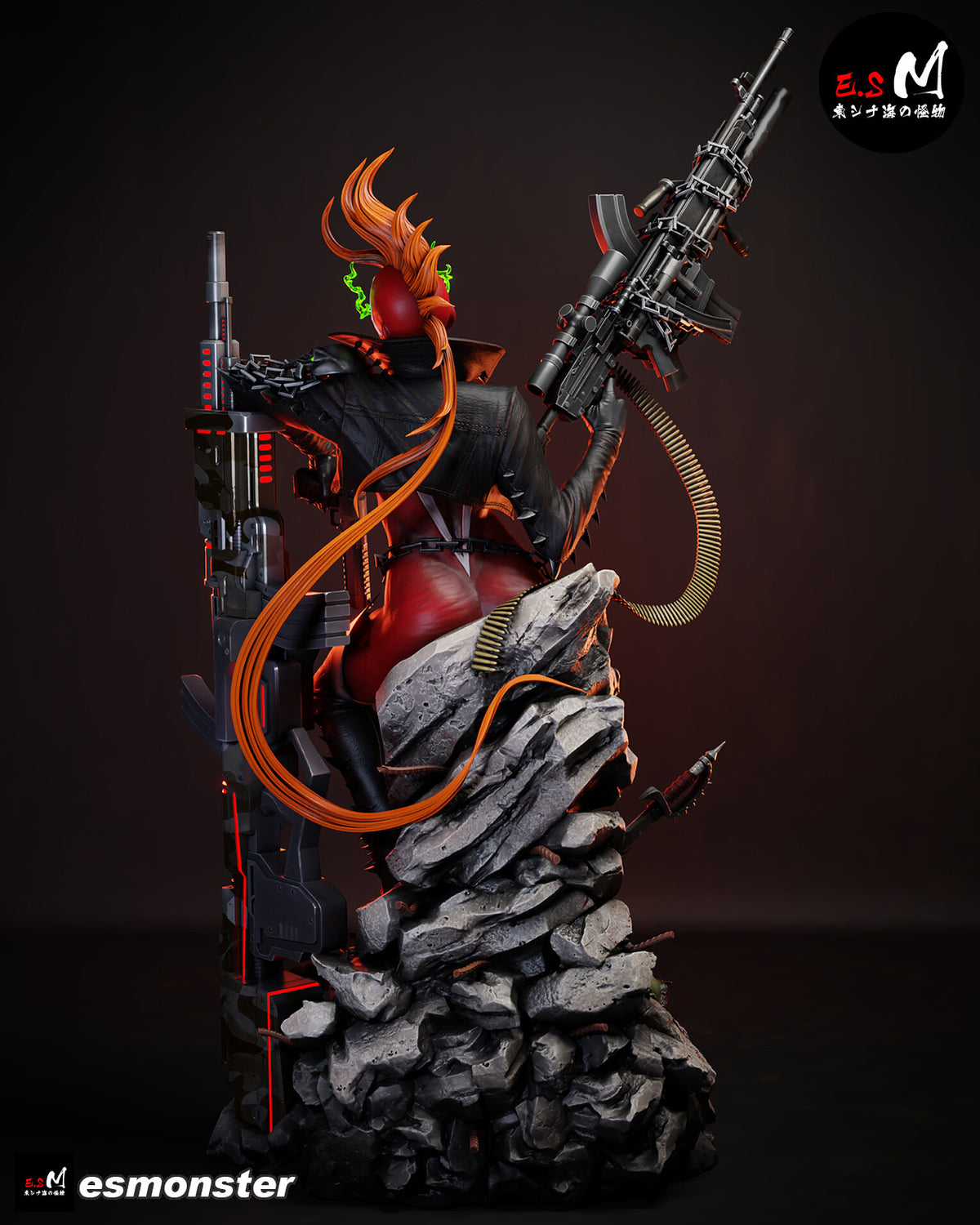 She Spawn Resin Art (East Sea Monster Version)