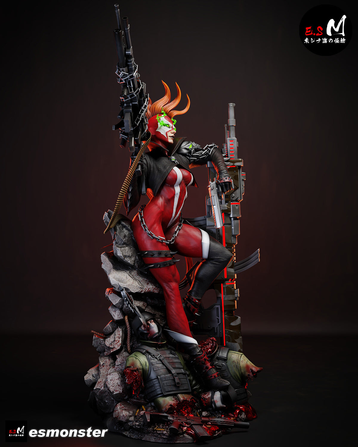 She Spawn Resin Art (East Sea Monster Version)