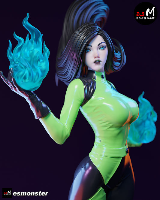 Shego Resin Art (East Sea Monster Version)