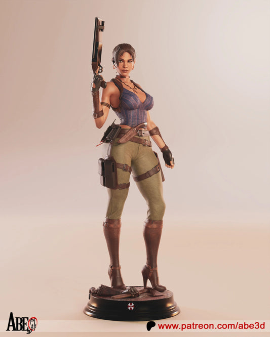 Sheva Alomar Resin Fan Art (Design by Abe3D)
