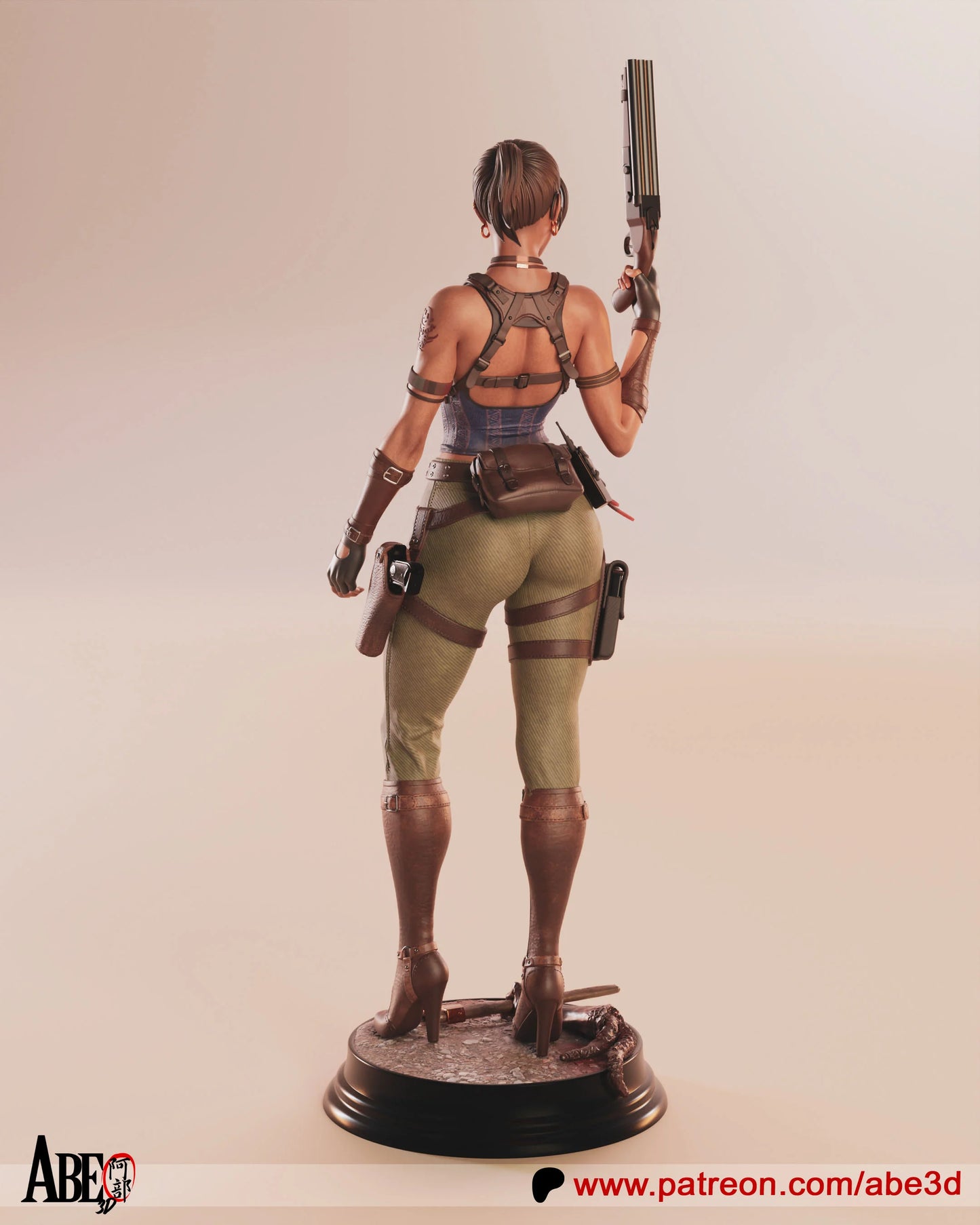 Sheva Alomar Resin Fan Art (Design by Abe3D)