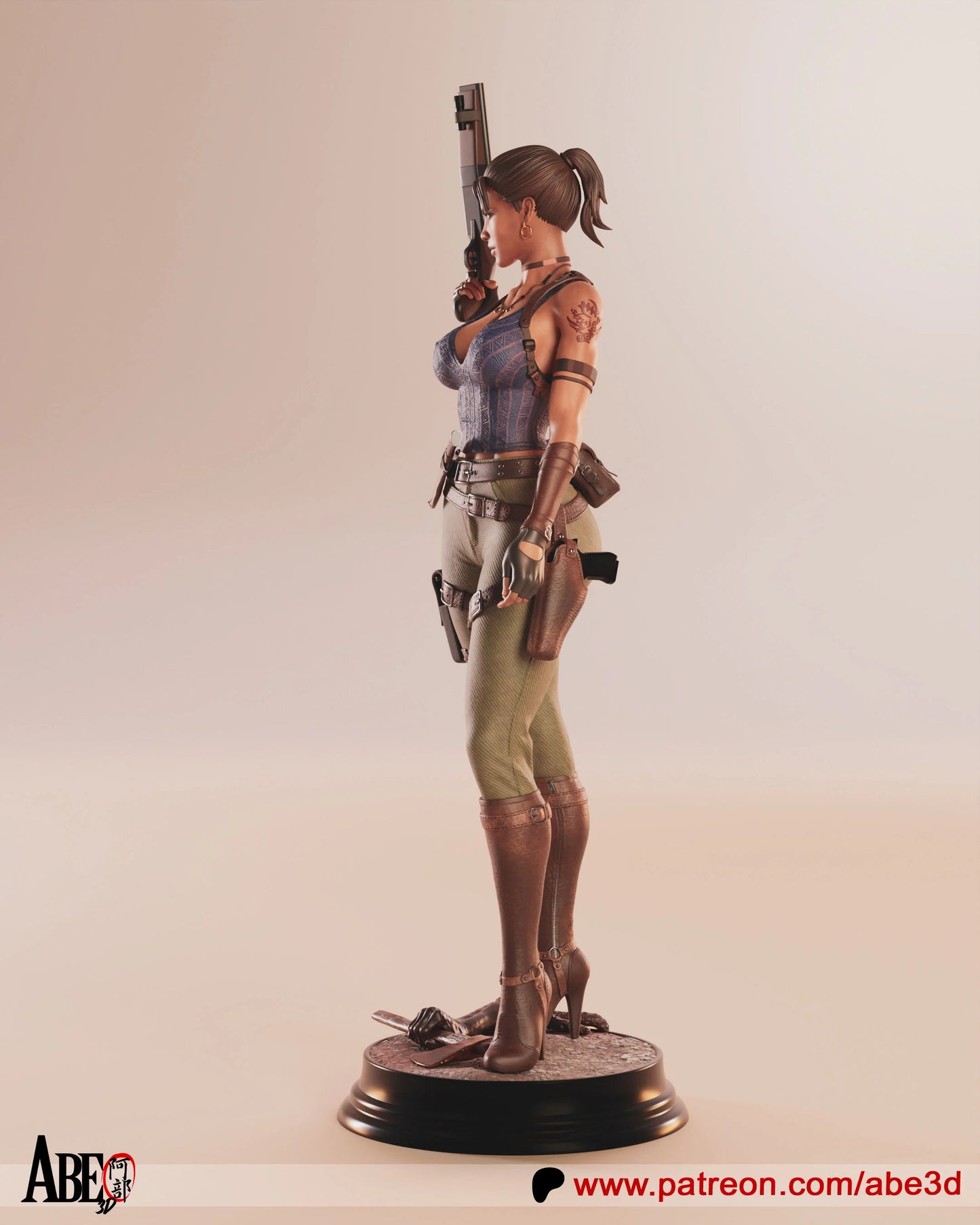 Sheva Alomar Resin Fan Art (Design by Abe3D)
