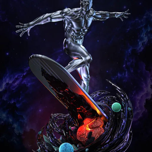 Silver Surfer Resin Art (Tanuki Version)