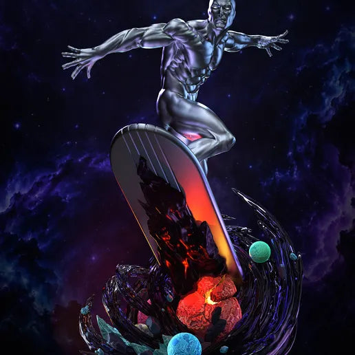 Silver Surfer Resin Art (Tanuki Version)