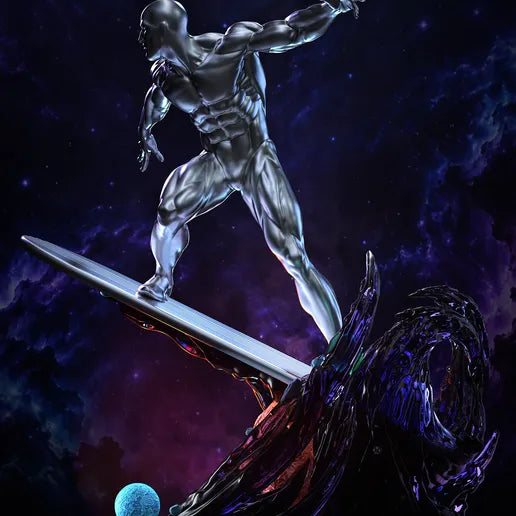 Silver Surfer Resin Art (Tanuki Version)