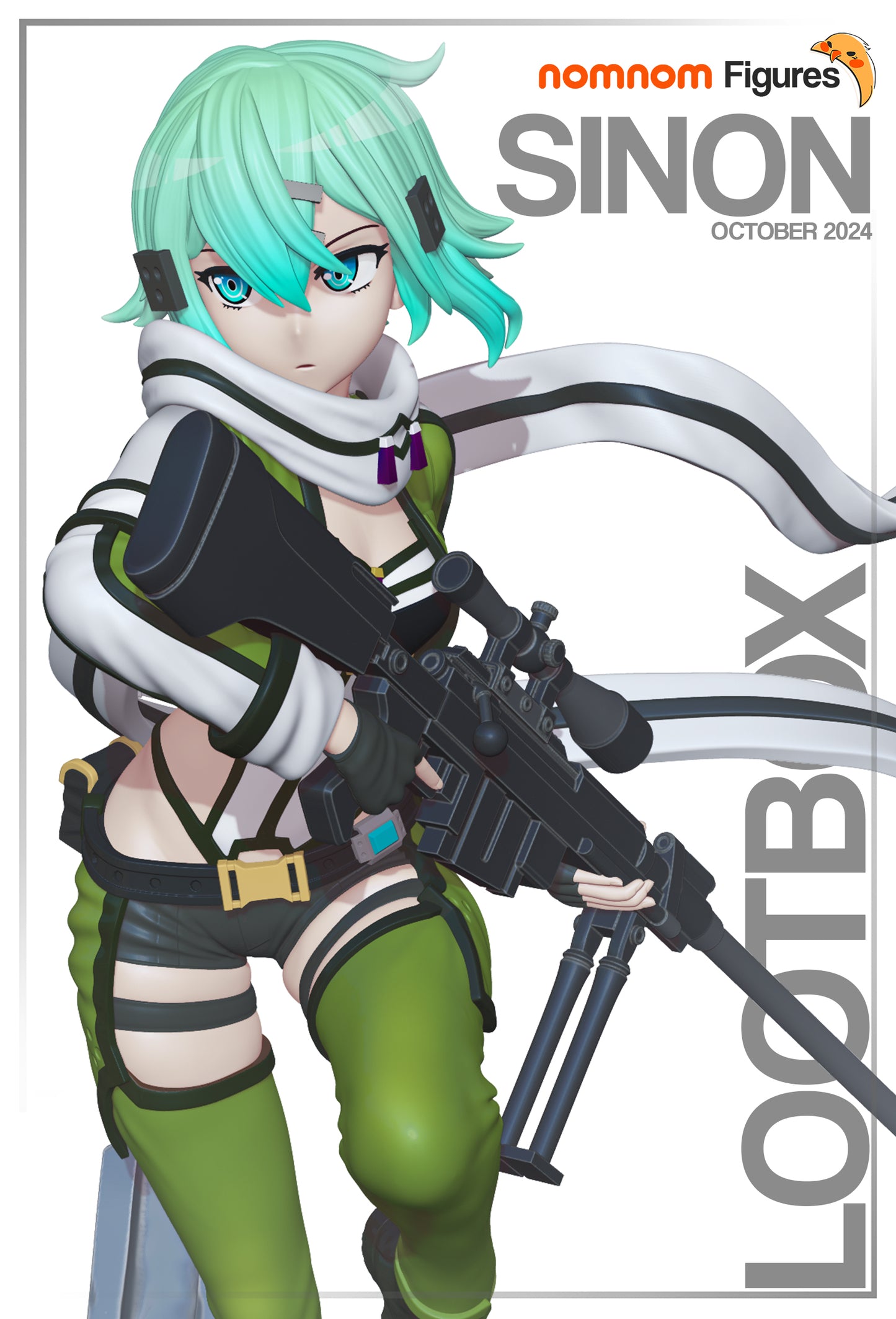 Sinon Resin Fan Art - MTO (NN)