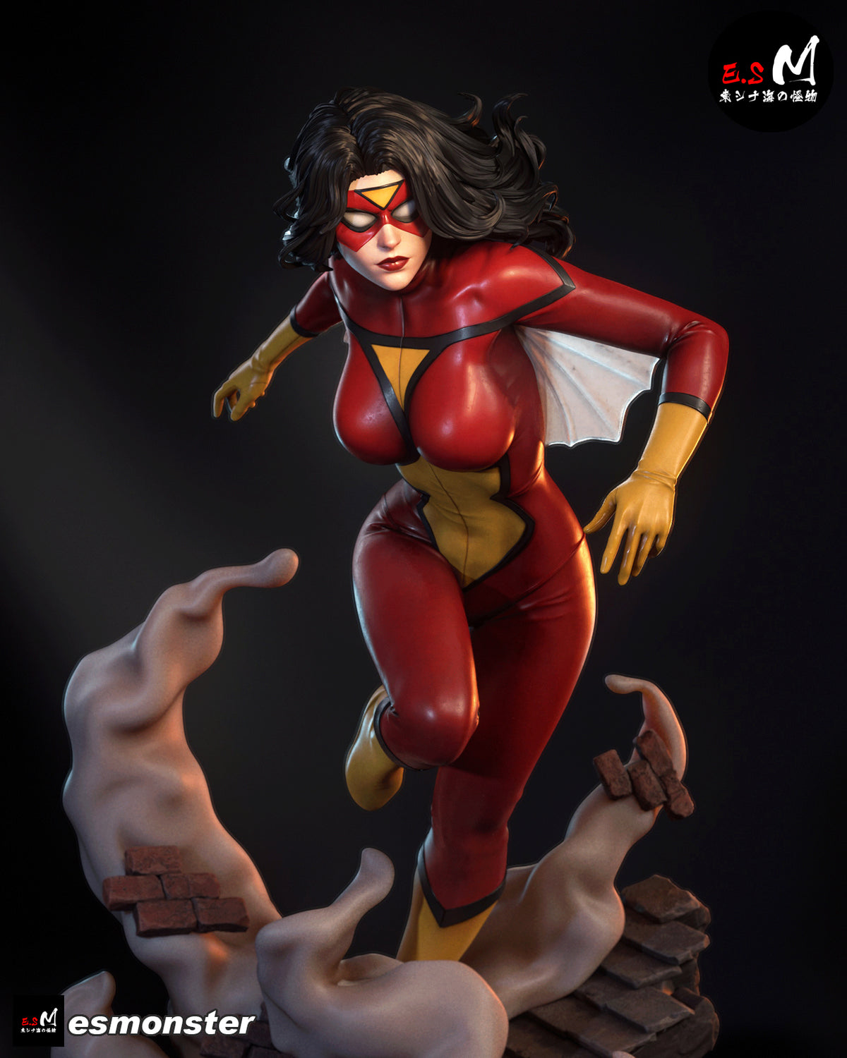 Spider Woman Resin Art (East Sea Monster Version)