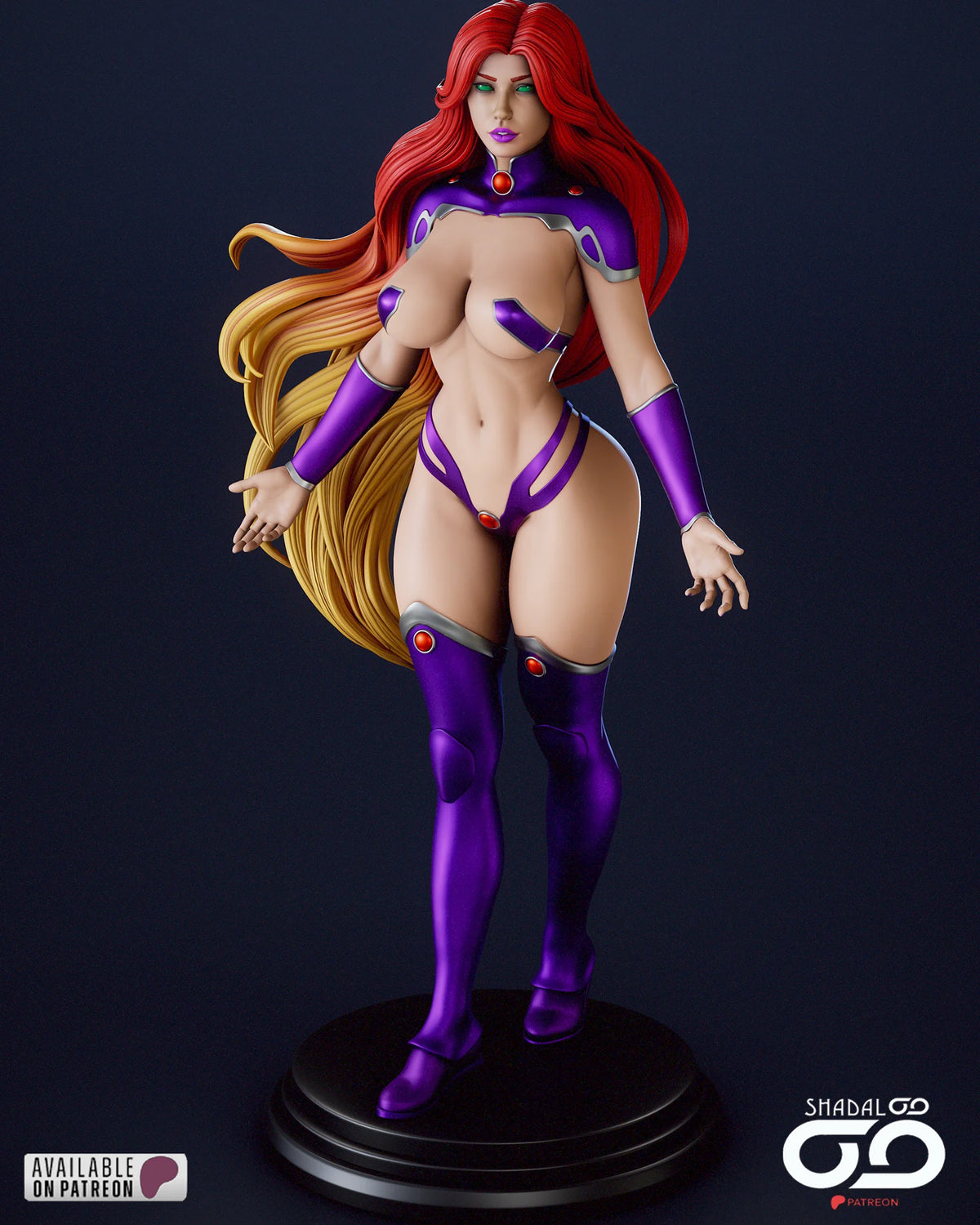Starfire Resin Art (Shadaloo)