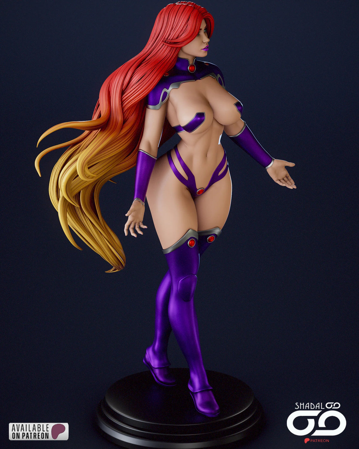 Starfire Resin Art (Shadaloo)