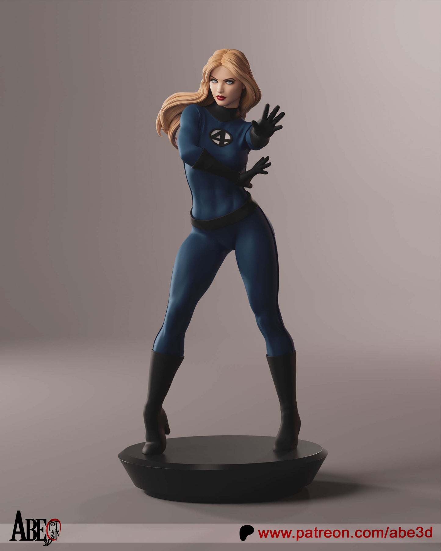 Sue Storm Resin Fan Art - MTO (Abe3D)