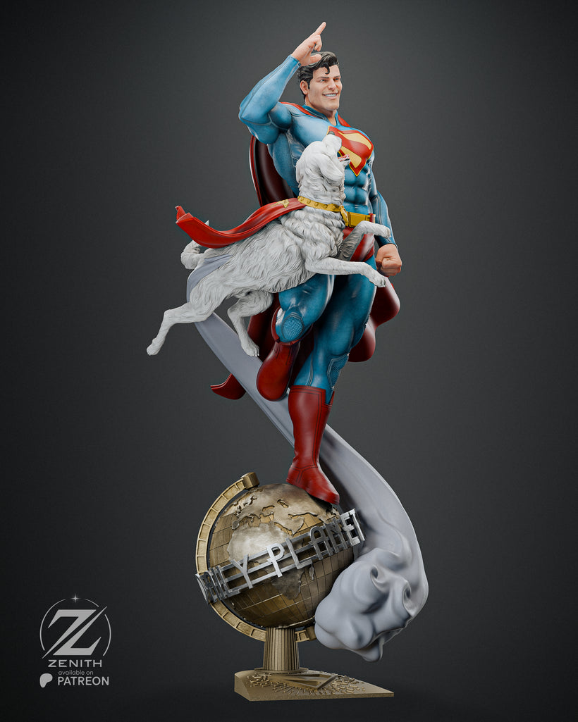 Superman Resin Fan Art MTO (Design by Zenith)