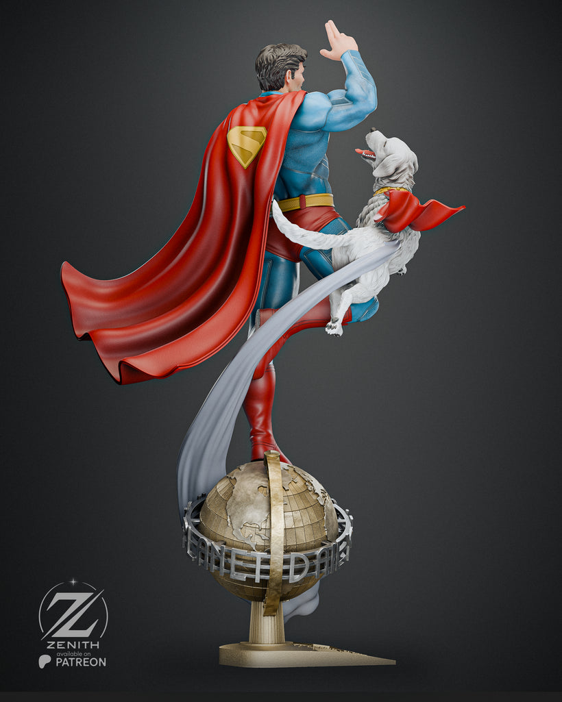 Superman Resin Fan Art MTO (Design by Zenith)