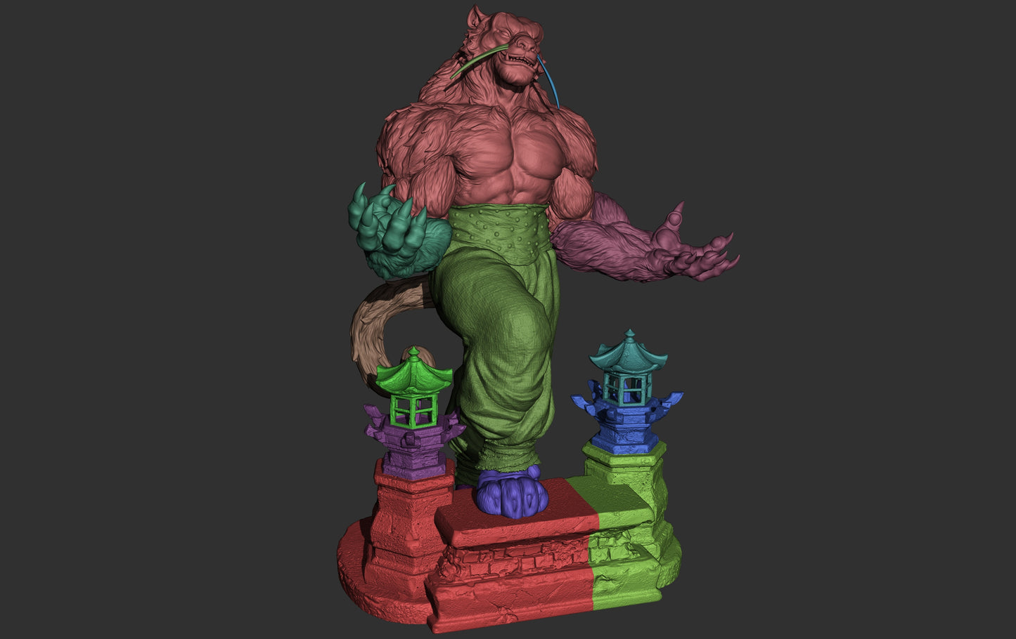 Tai Lung Resin Art - MTO (Design by CA3D)