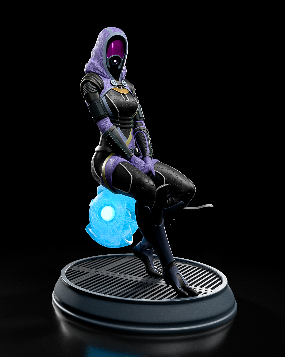 Mass Effect Tali Collectible Resin Fan Art Pro Painted - MTO