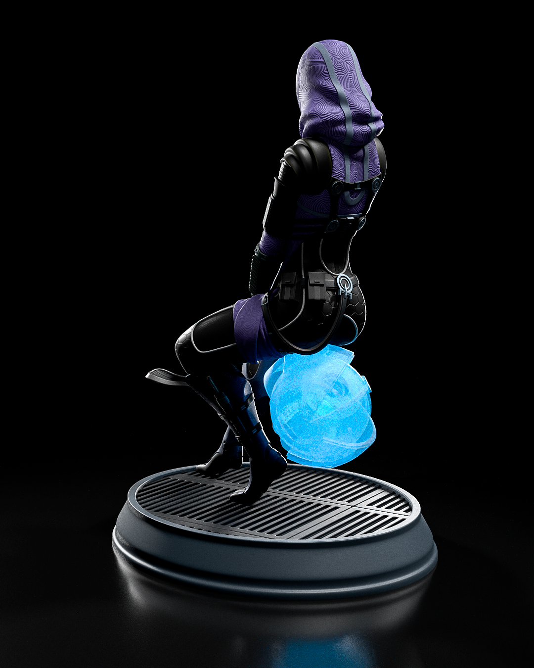 Mass Effect Tali Collectible Resin Fan Art Pro Painted - MTO