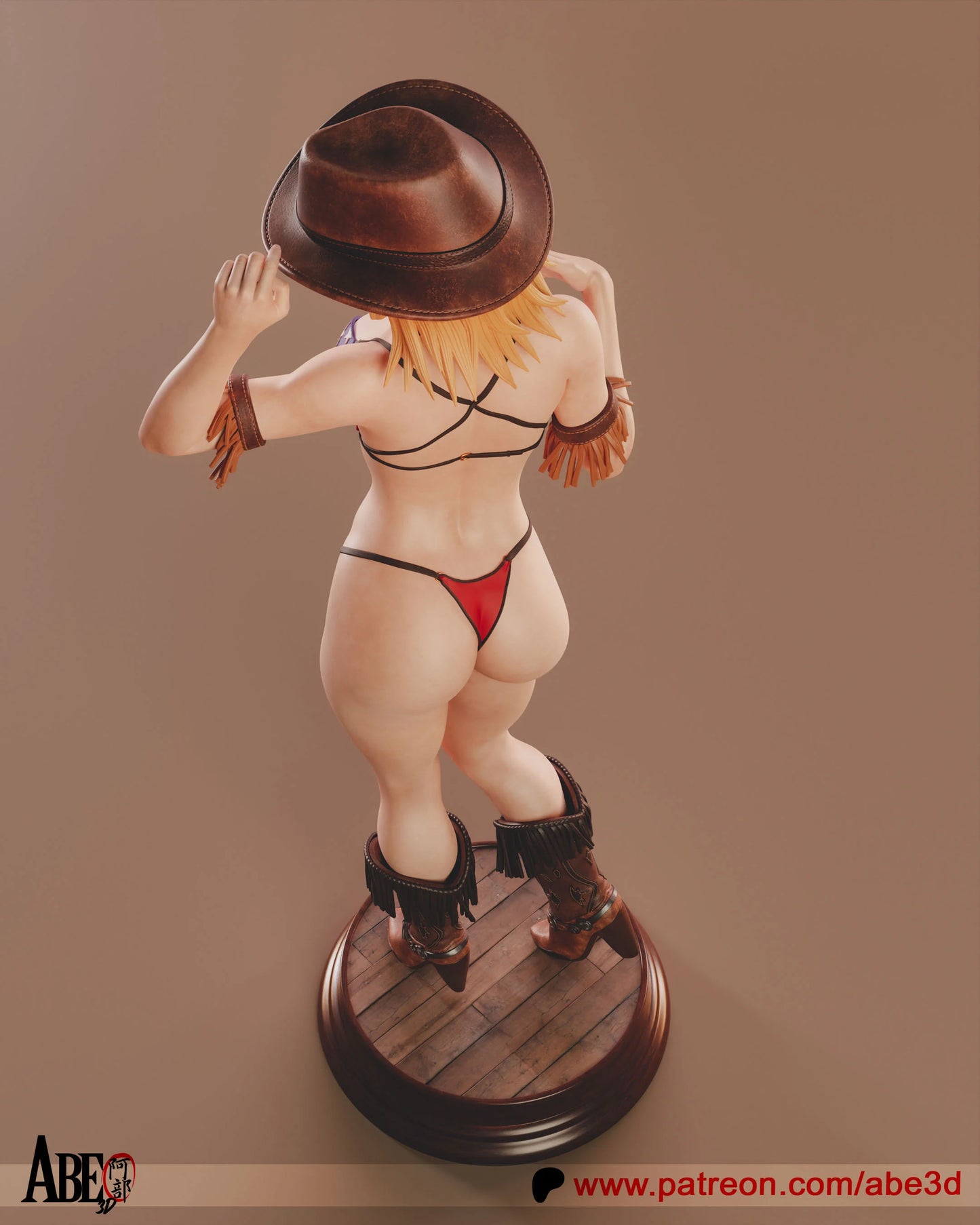 Tina Armstrong Resin Fan Art - MTO (Abe3D)