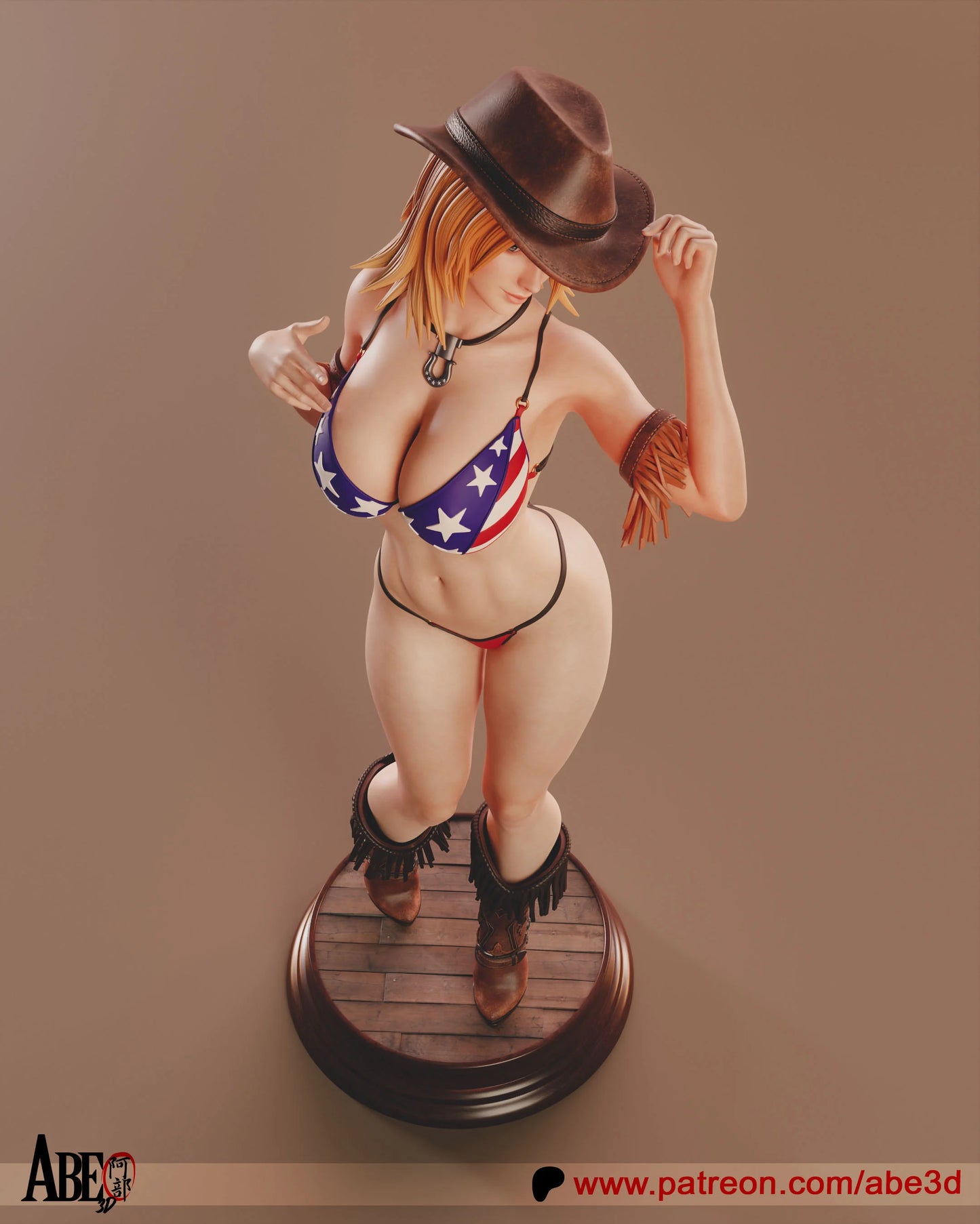 Tina Armstrong Resin Fan Art - MTO (Abe3D)