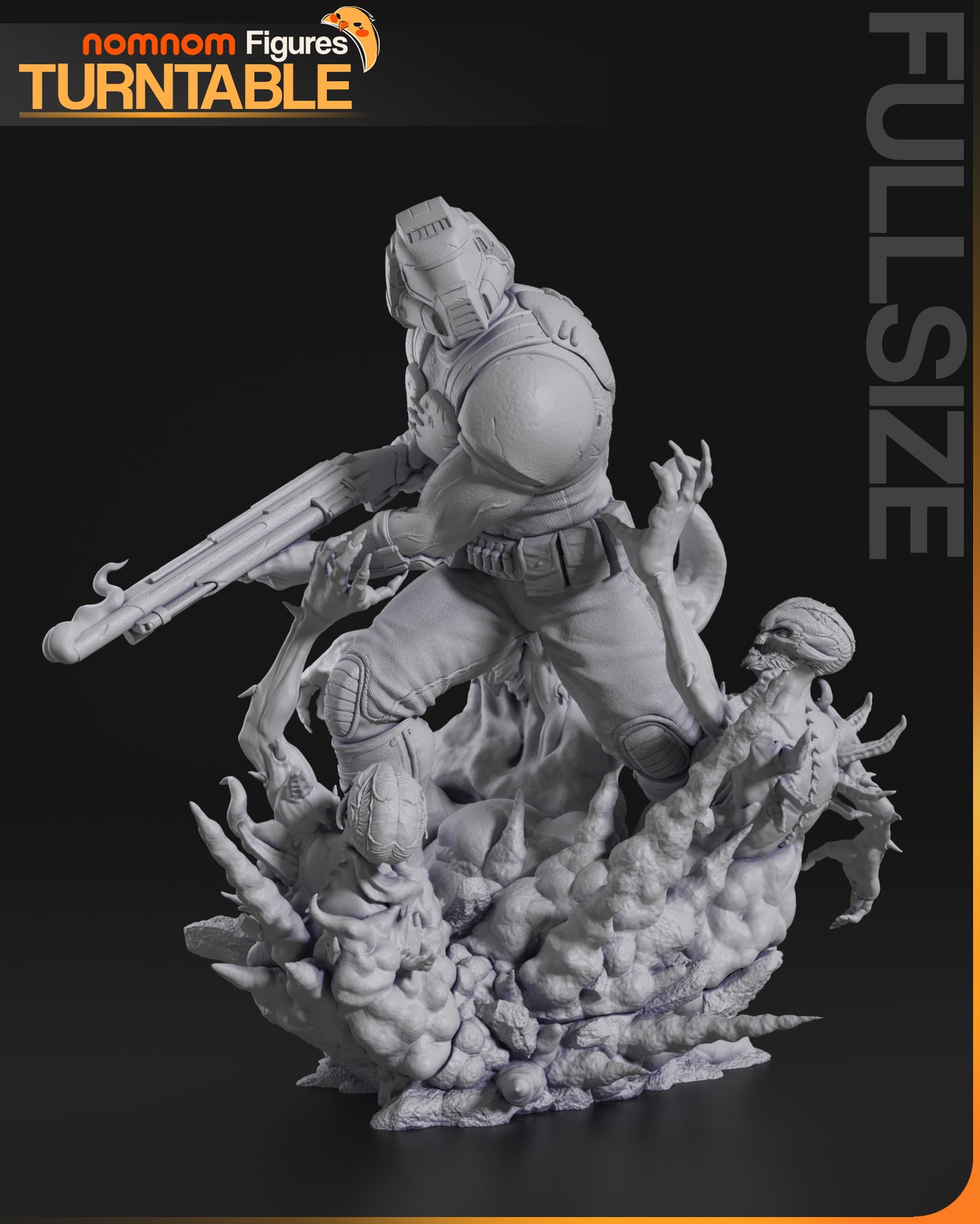 Doom Guy Resin Fan Art - MTO