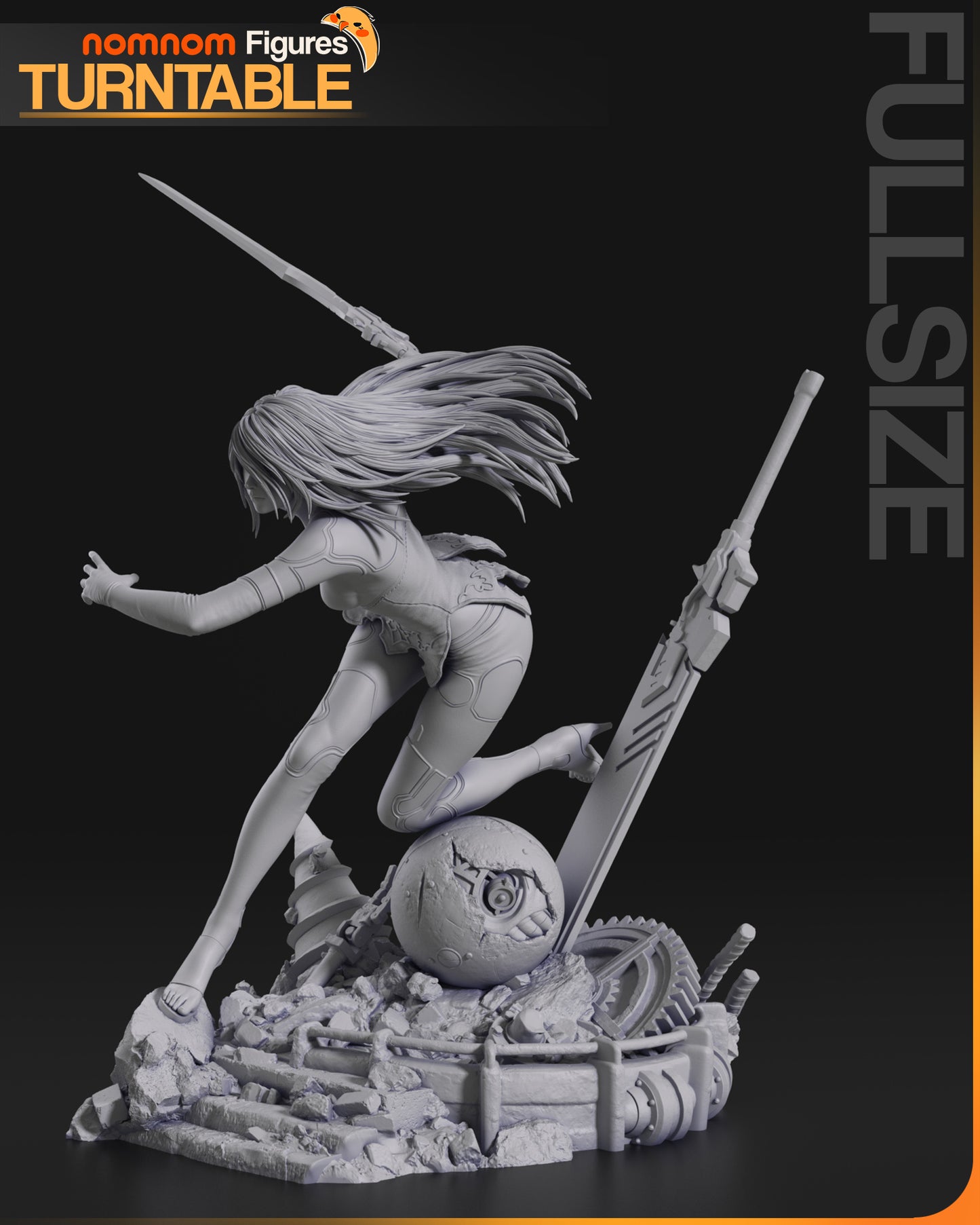 A2 Nier Automata Resin Fan Art - MTO