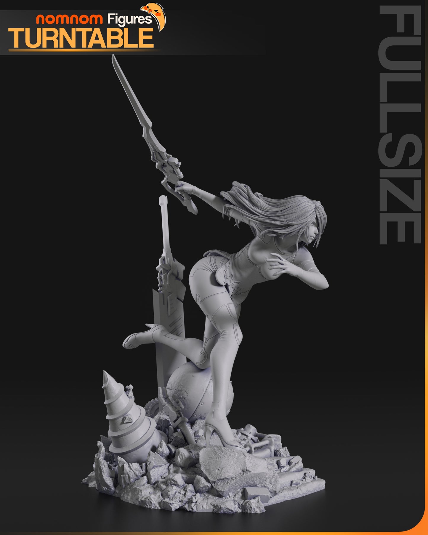 A2 Nier Automata Resin Fan Art - MTO