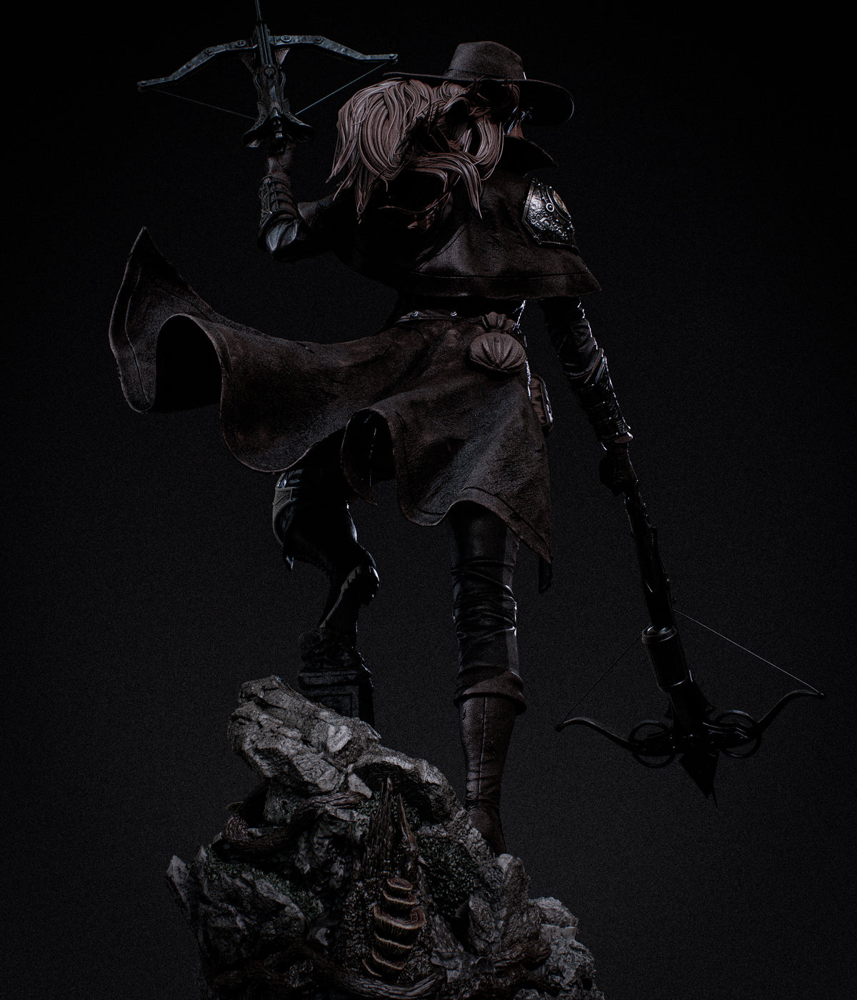 Witch Hunter Collectible Resin Art (Design by CA3D)