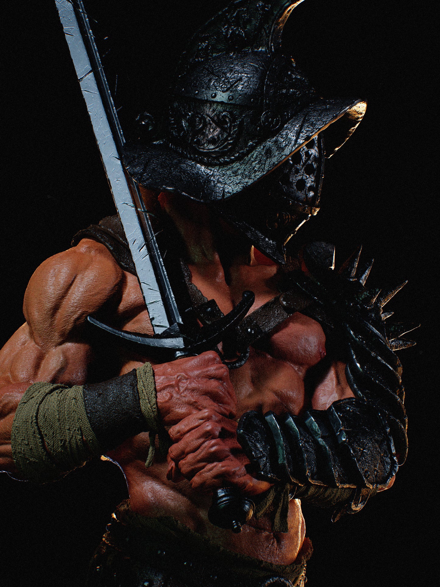 Gladiator Resin Art - MTO (Design by CA3D)