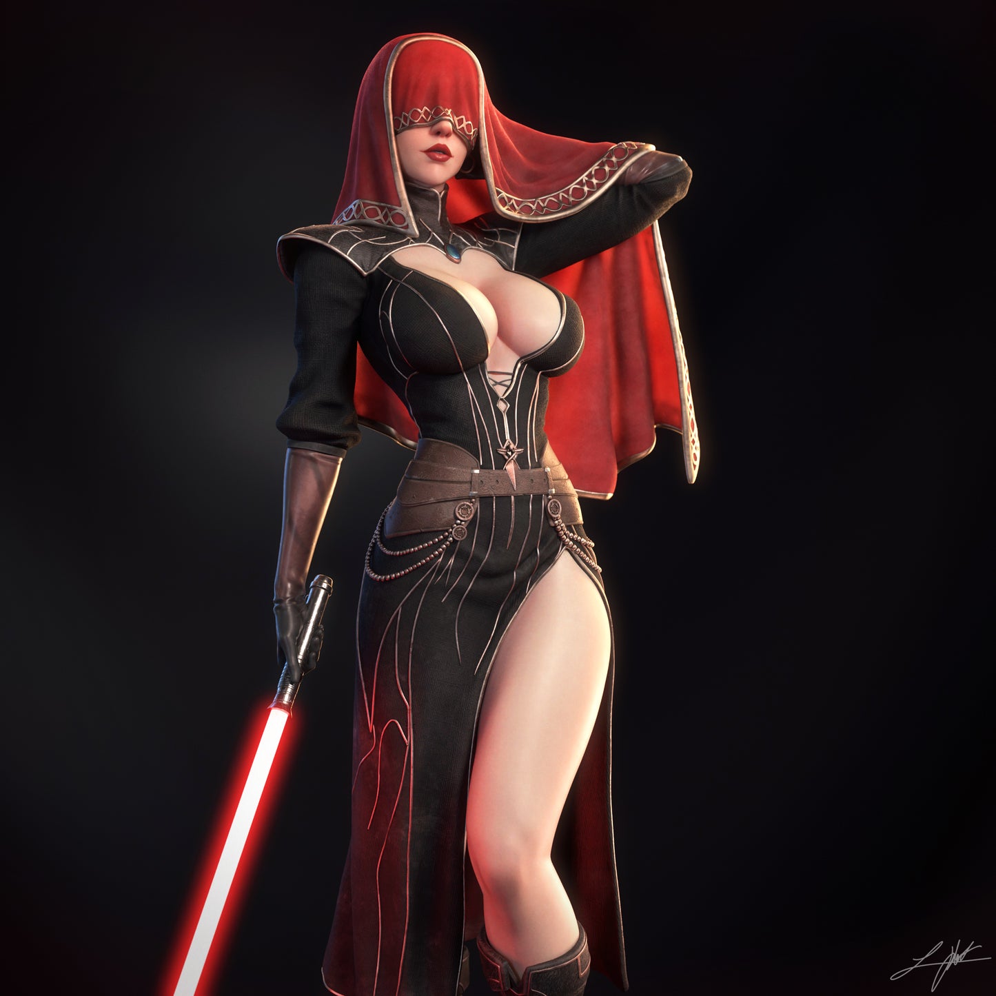 Visas Marr Resin Fan Art - MTO (Design by Abe3D)