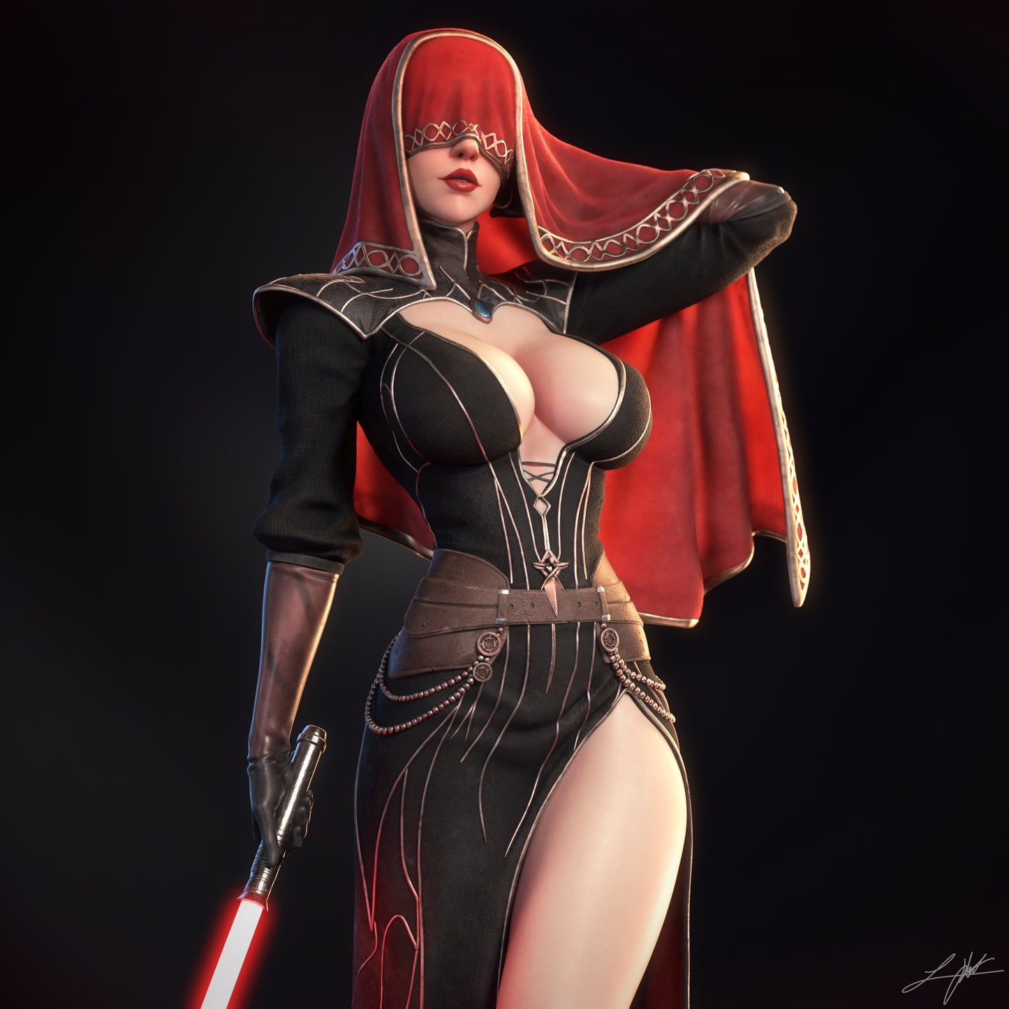 Visas Marr Resin Fan Art - MTO (Design by Abe3D)