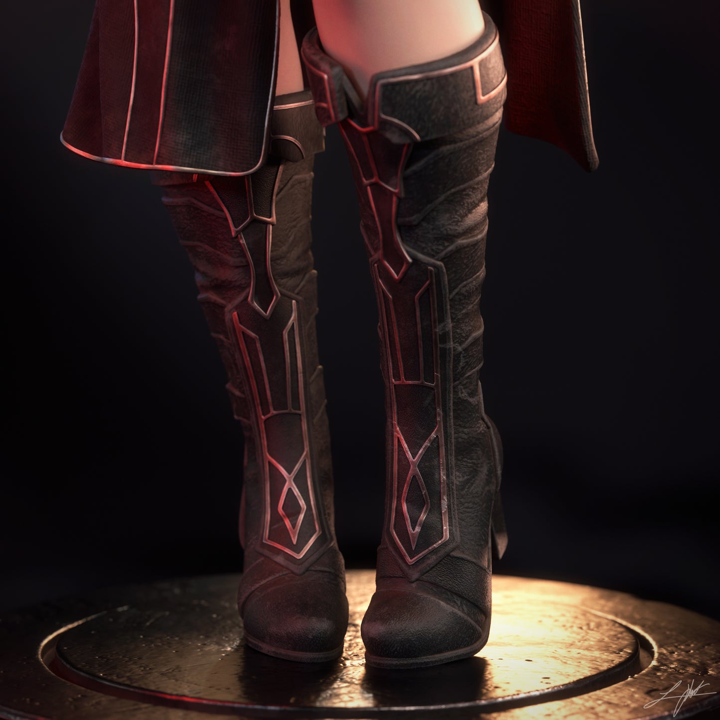 Visas Marr Resin Fan Art - MTO (Design by Abe3D)