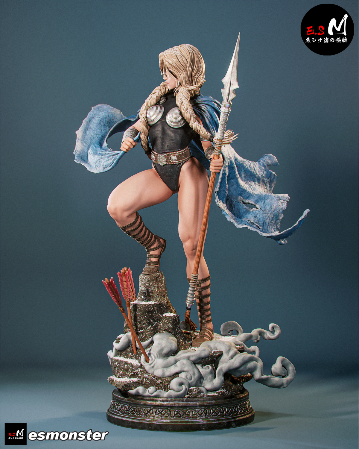 Valkyrie Resin Art (East Sea Monster Version)