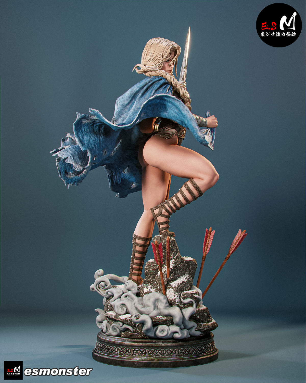 Valkyrie Resin Art (East Sea Monster Version)