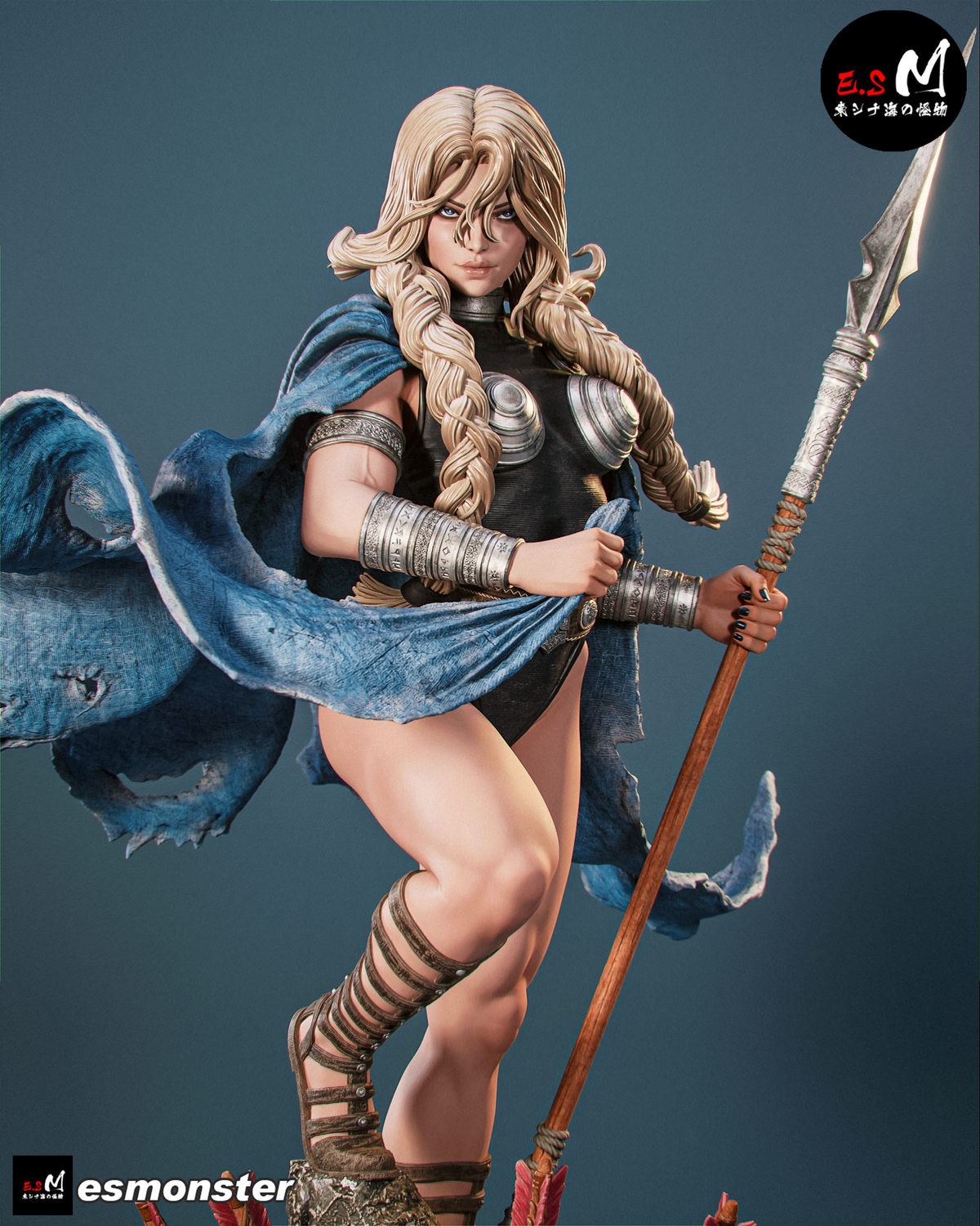 Valkyrie Resin Art (East Sea Monster Version)
