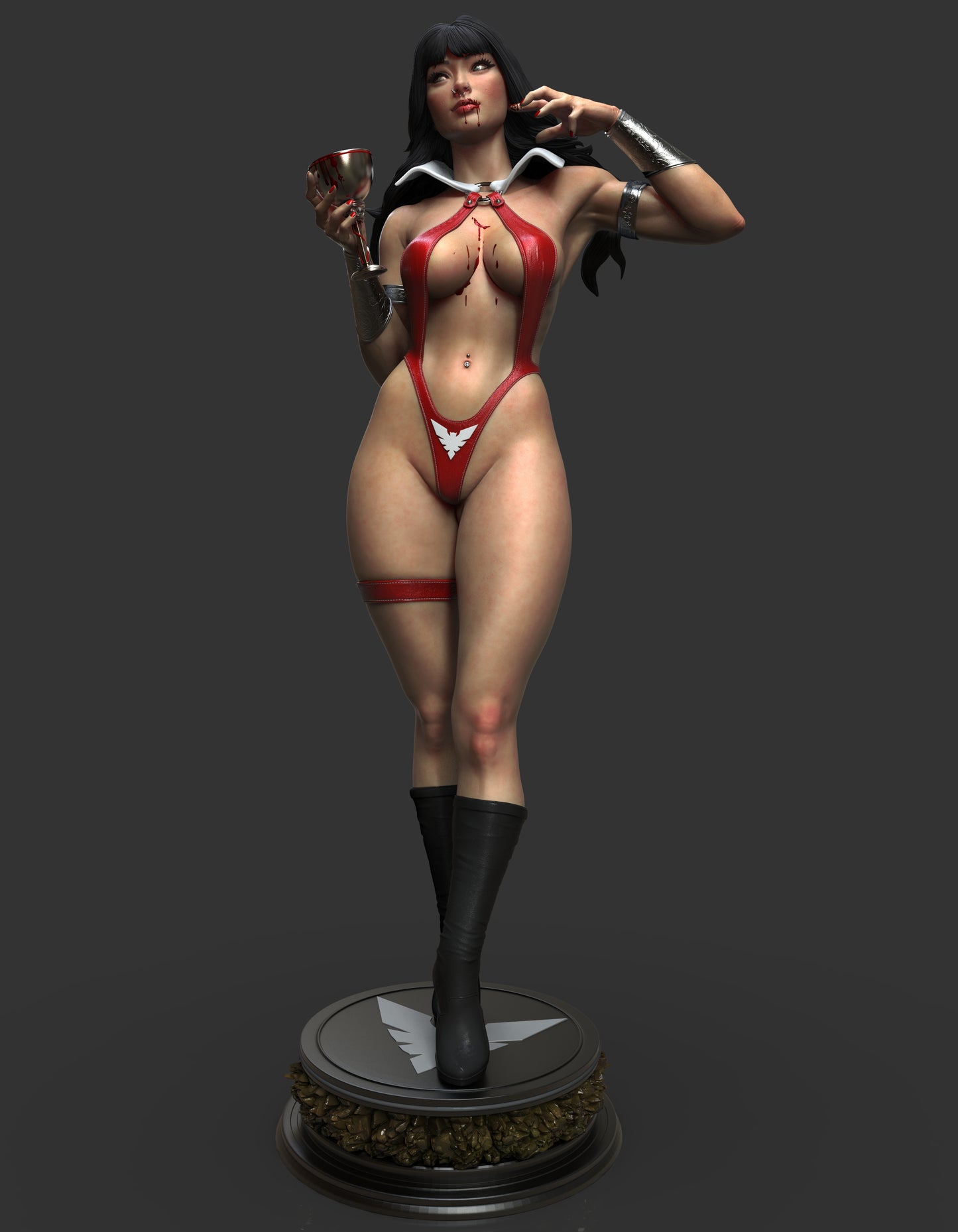 Vampirella Resin Fan Art - MTO