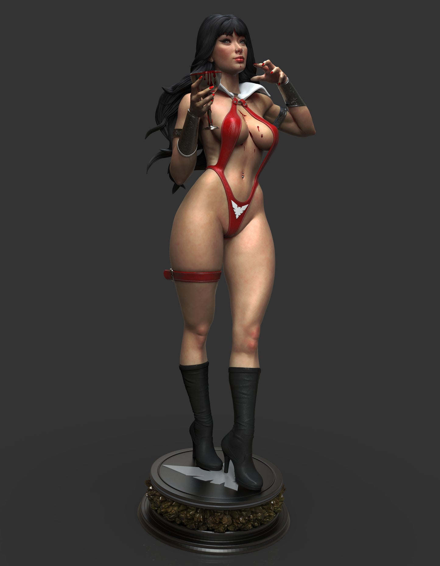 Vampirella Resin Fan Art - MTO