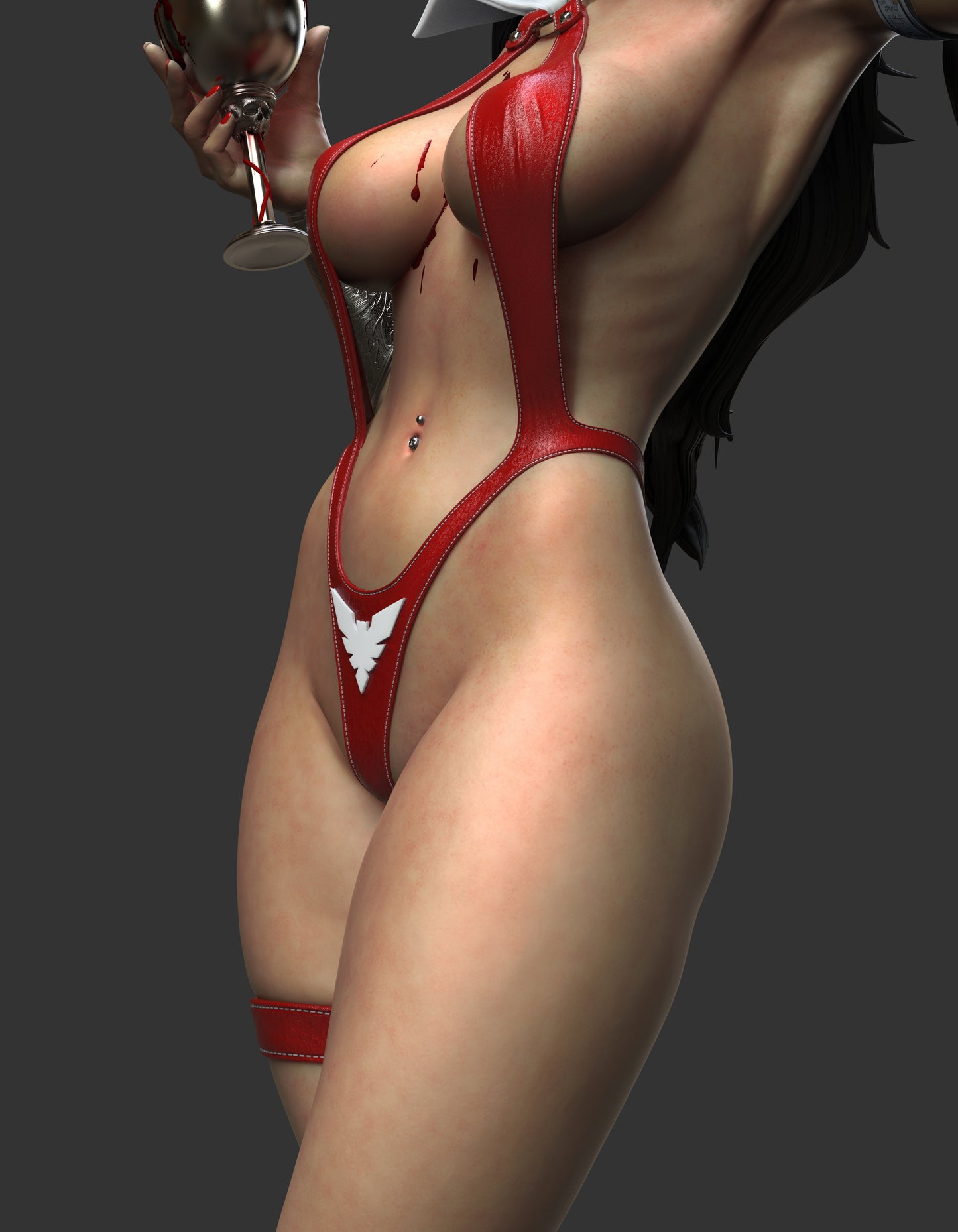 Vampirella Resin Fan Art - MTO