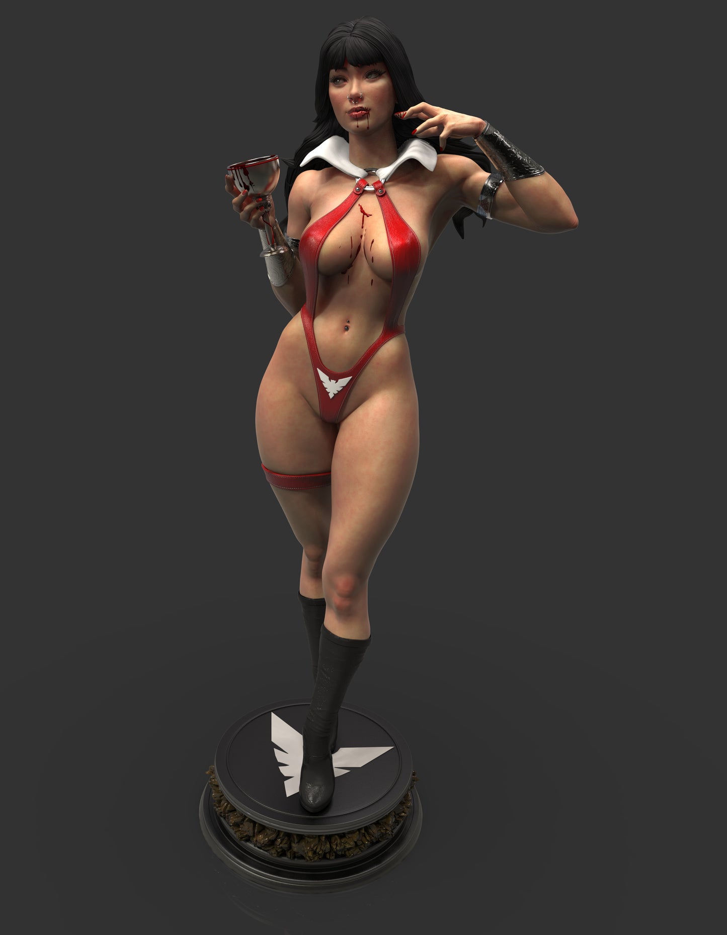 Vampirella Resin Fan Art - MTO