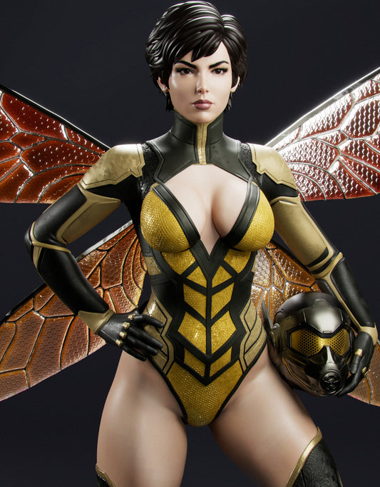Wasp Resin Art (Design by Abe3D)