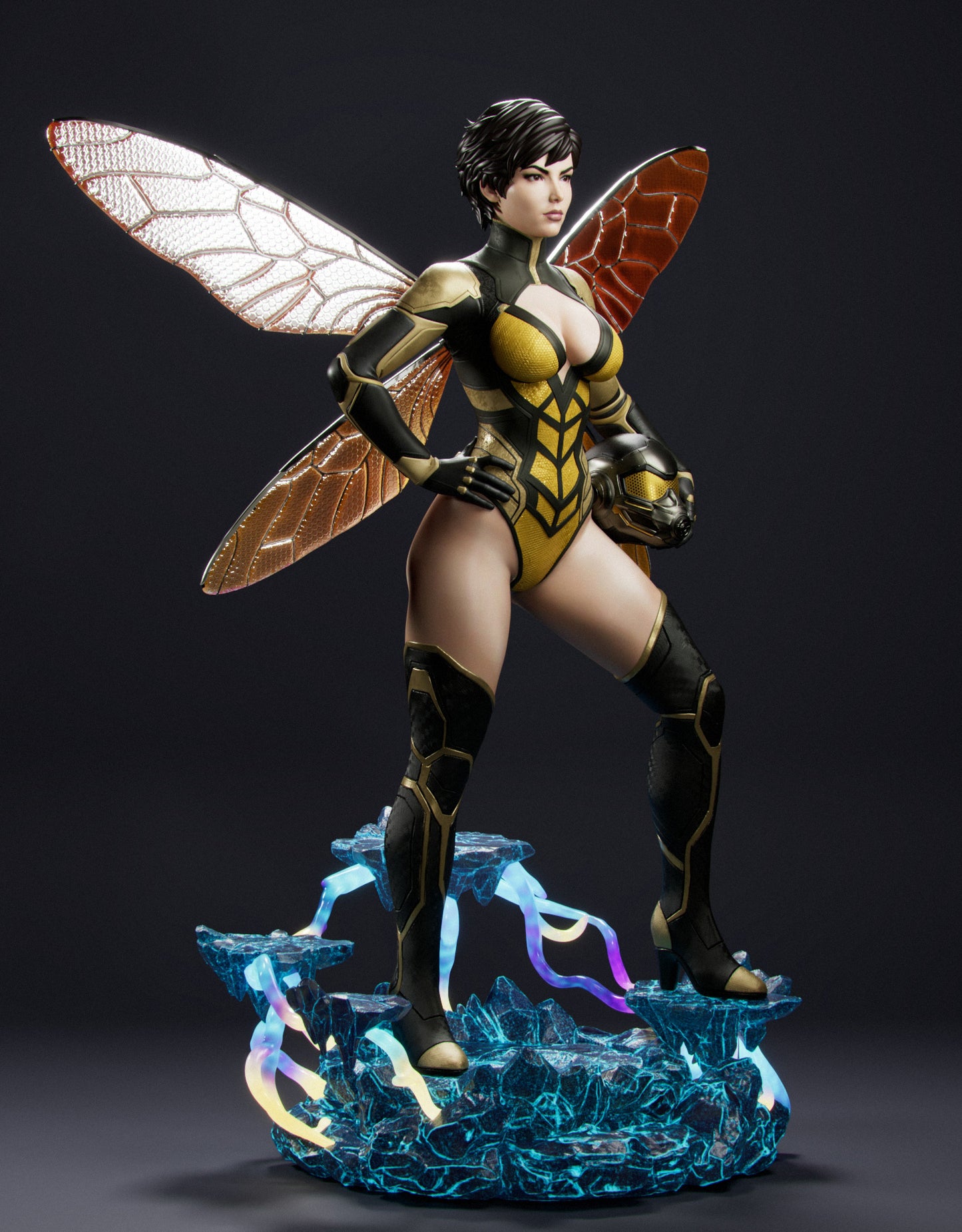 Wasp Resin Art (Design by Abe3D)