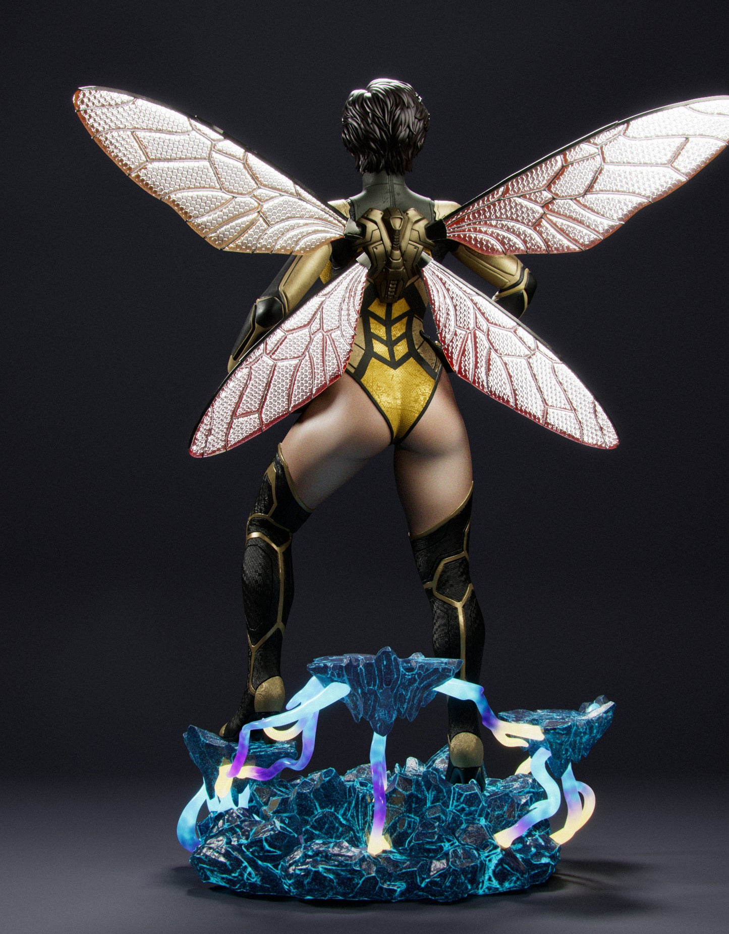 Wasp Resin Art (Design by Abe3D)
