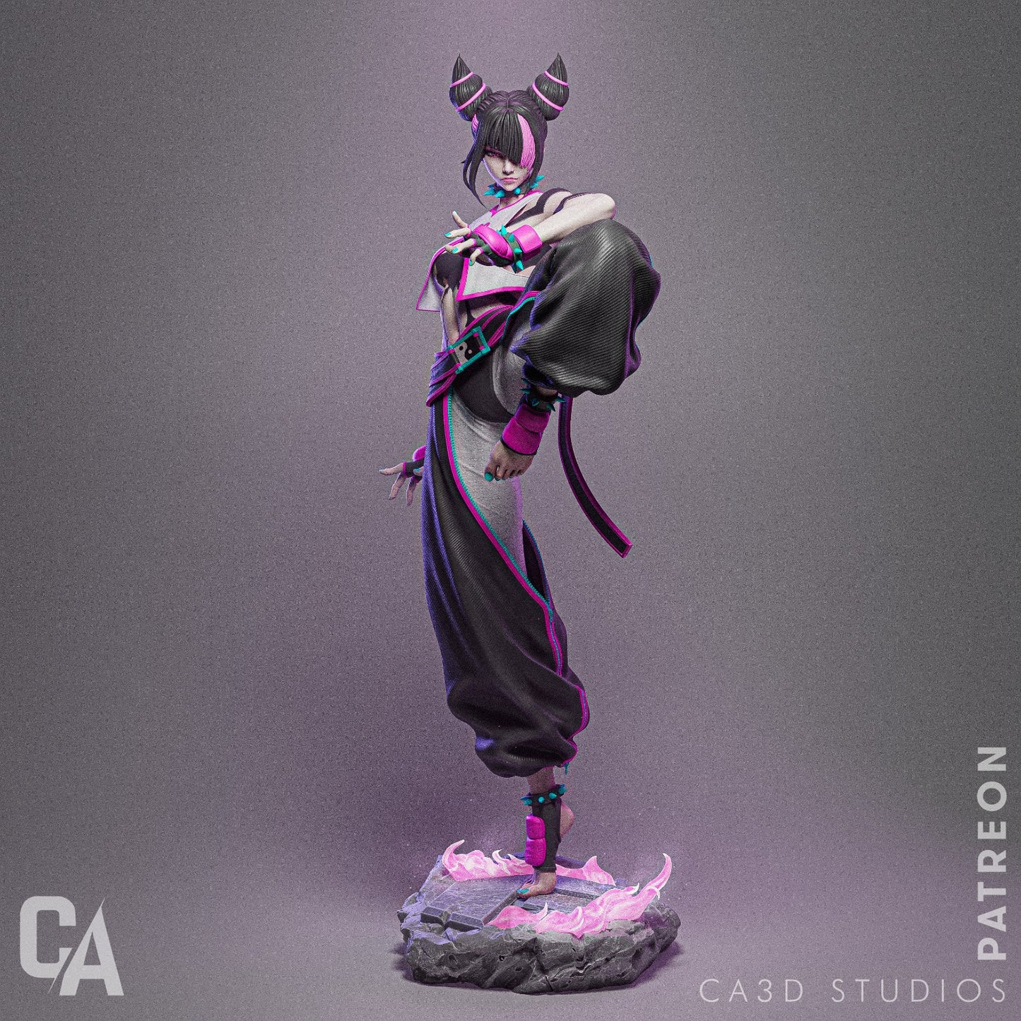 Juri Collectible Resin Fan Art Pro Painted - MTO