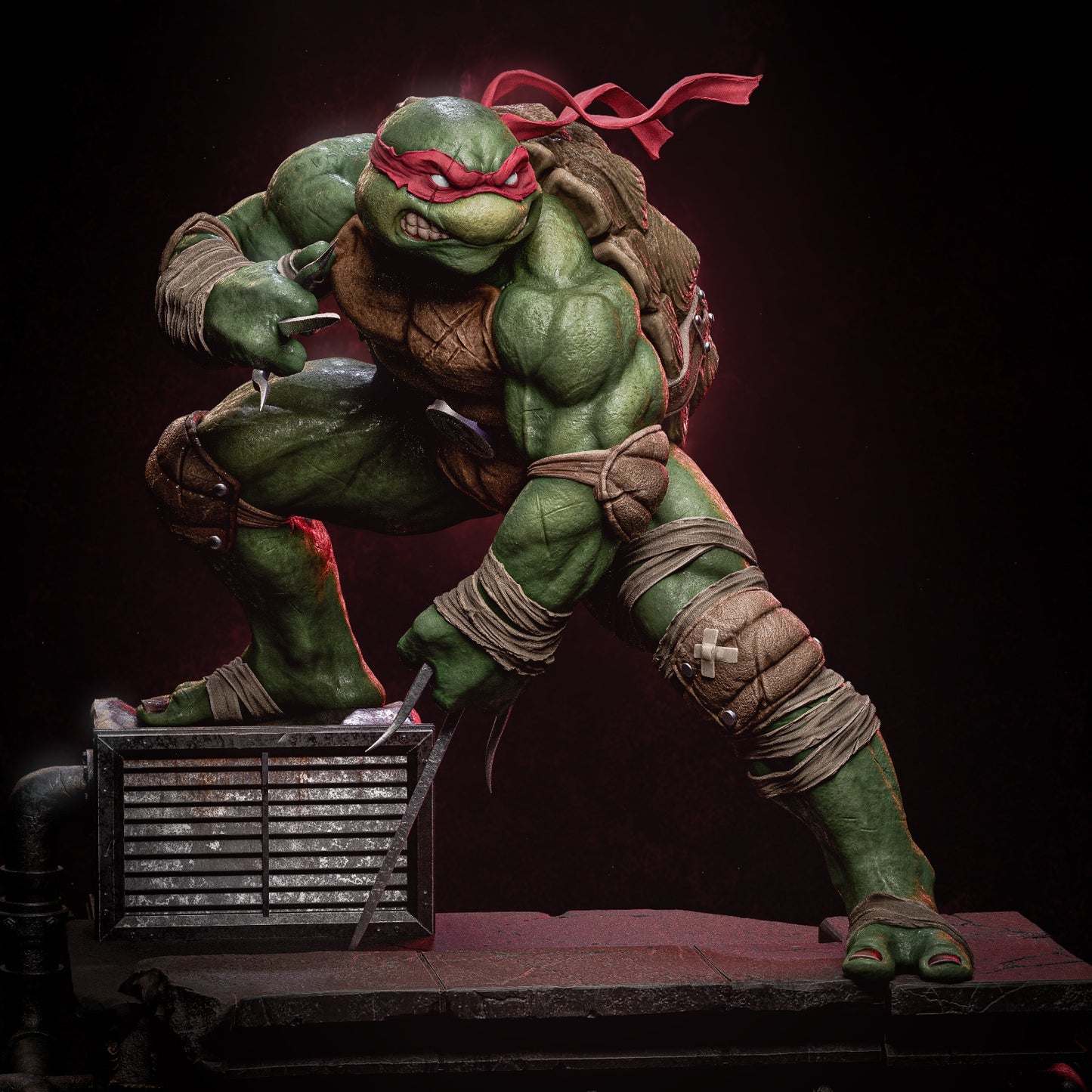 Teenage Mutant Ninja Turtles Diorama Resin Fan Art - MTO