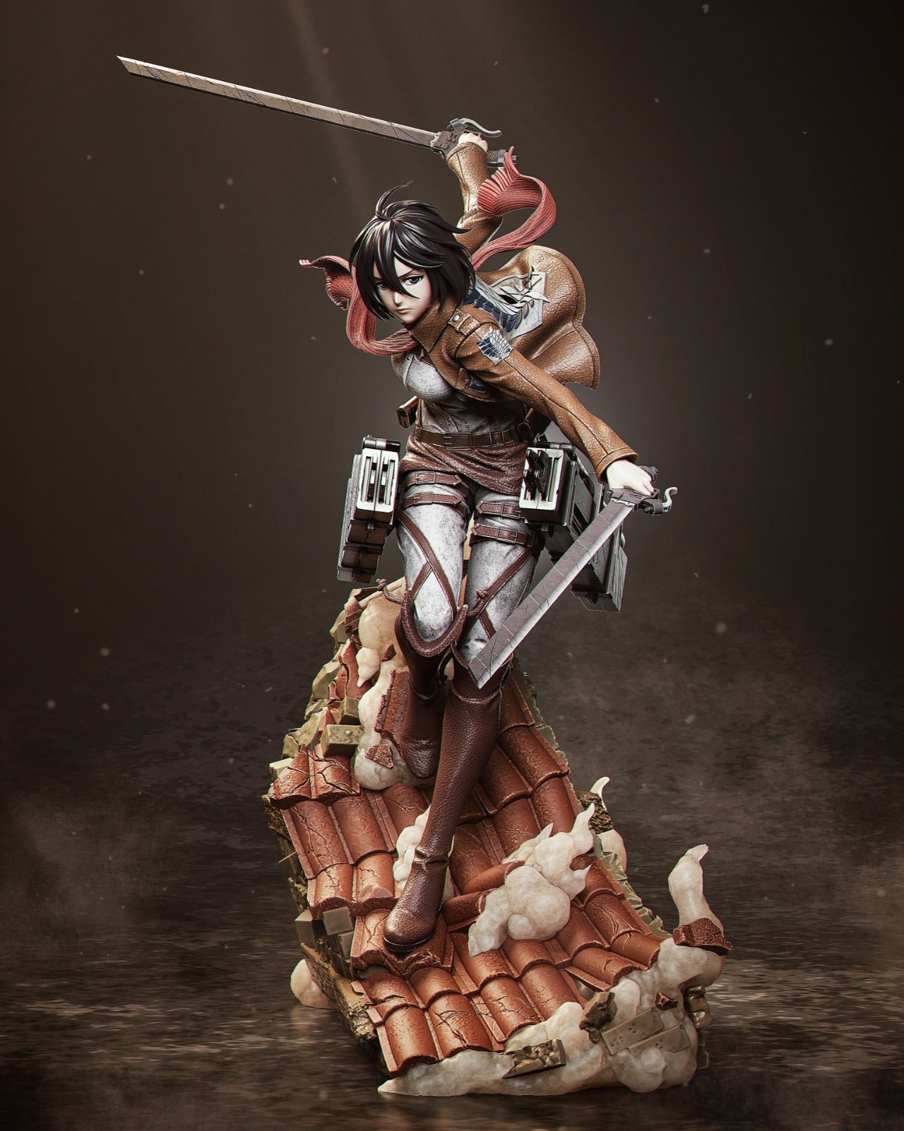 Mikasa Resin Fan Art - MTO (CA3D)