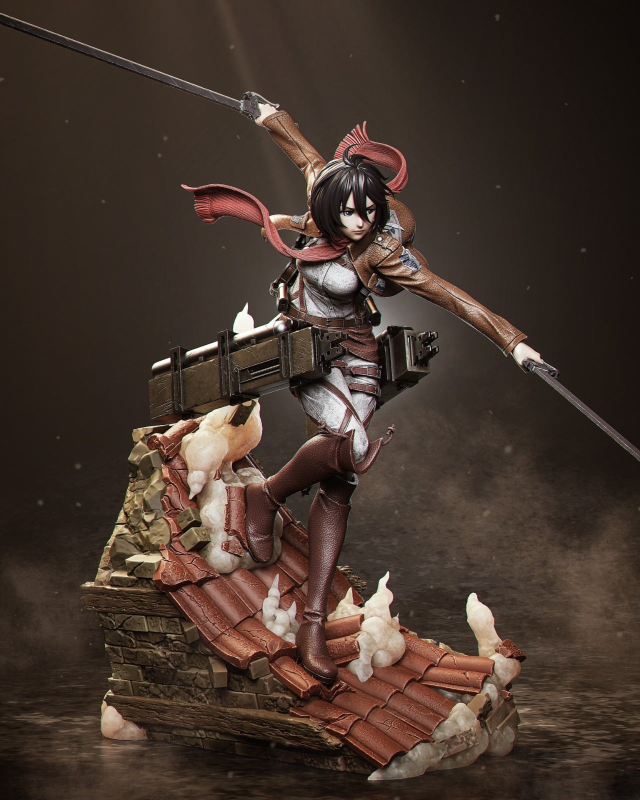 Mikasa Resin Fan Art - MTO (CA3D)