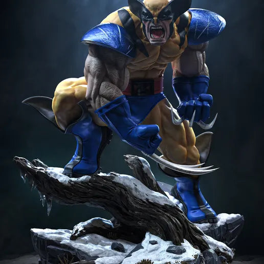 Wolverine Resin Art (Tanuki Version)